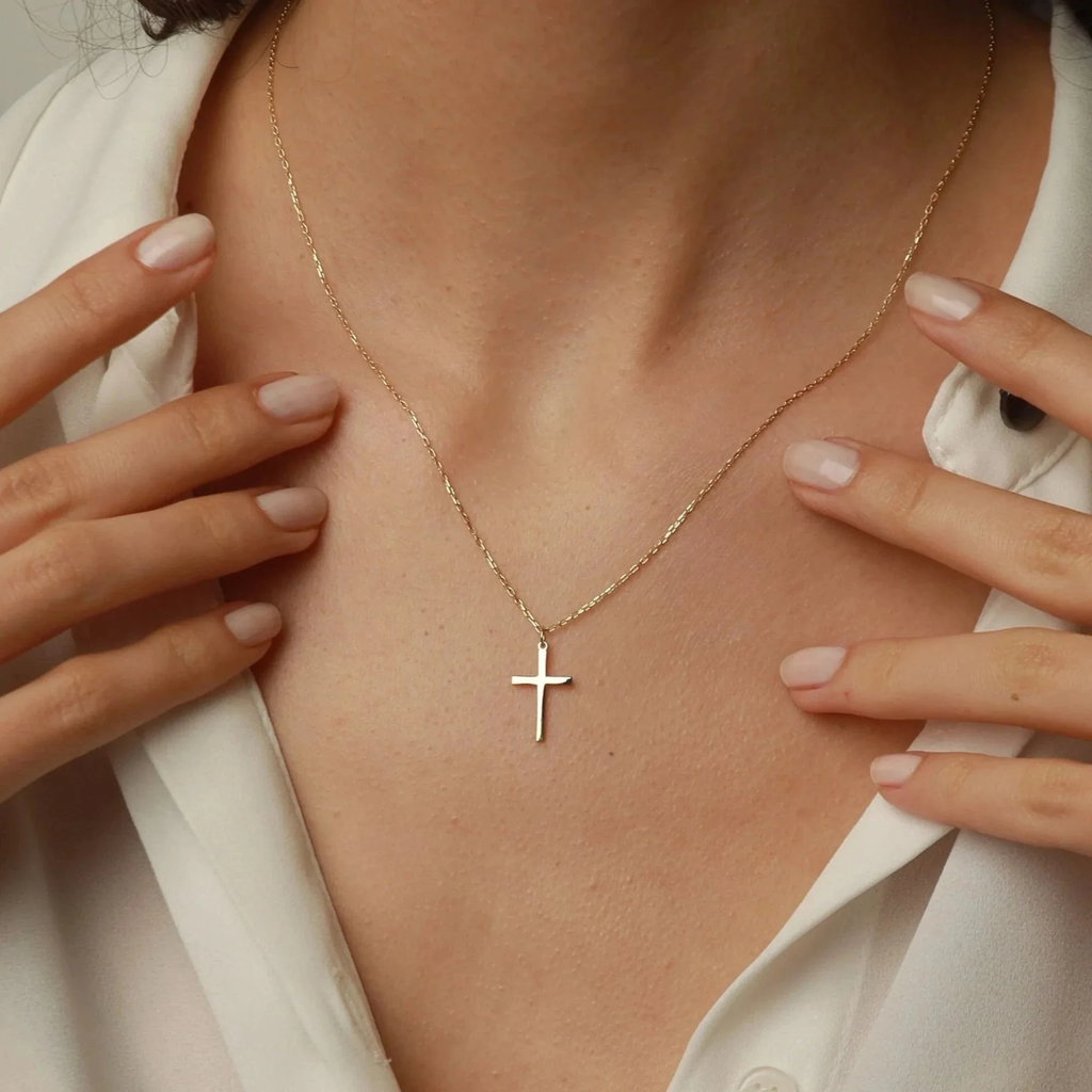 La Cross Necklace