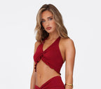 Katina Halter Set - Red