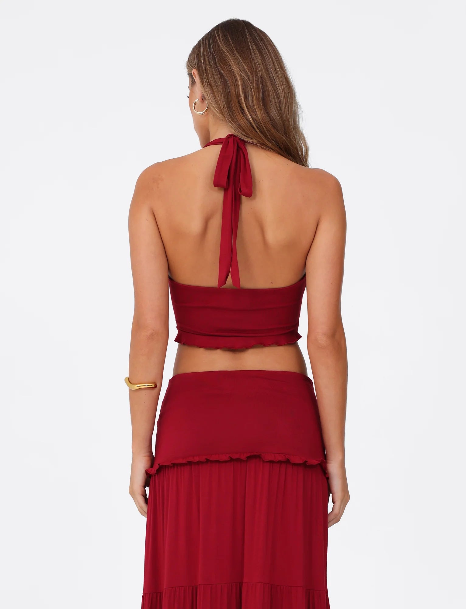 Katina Halter Set - Red