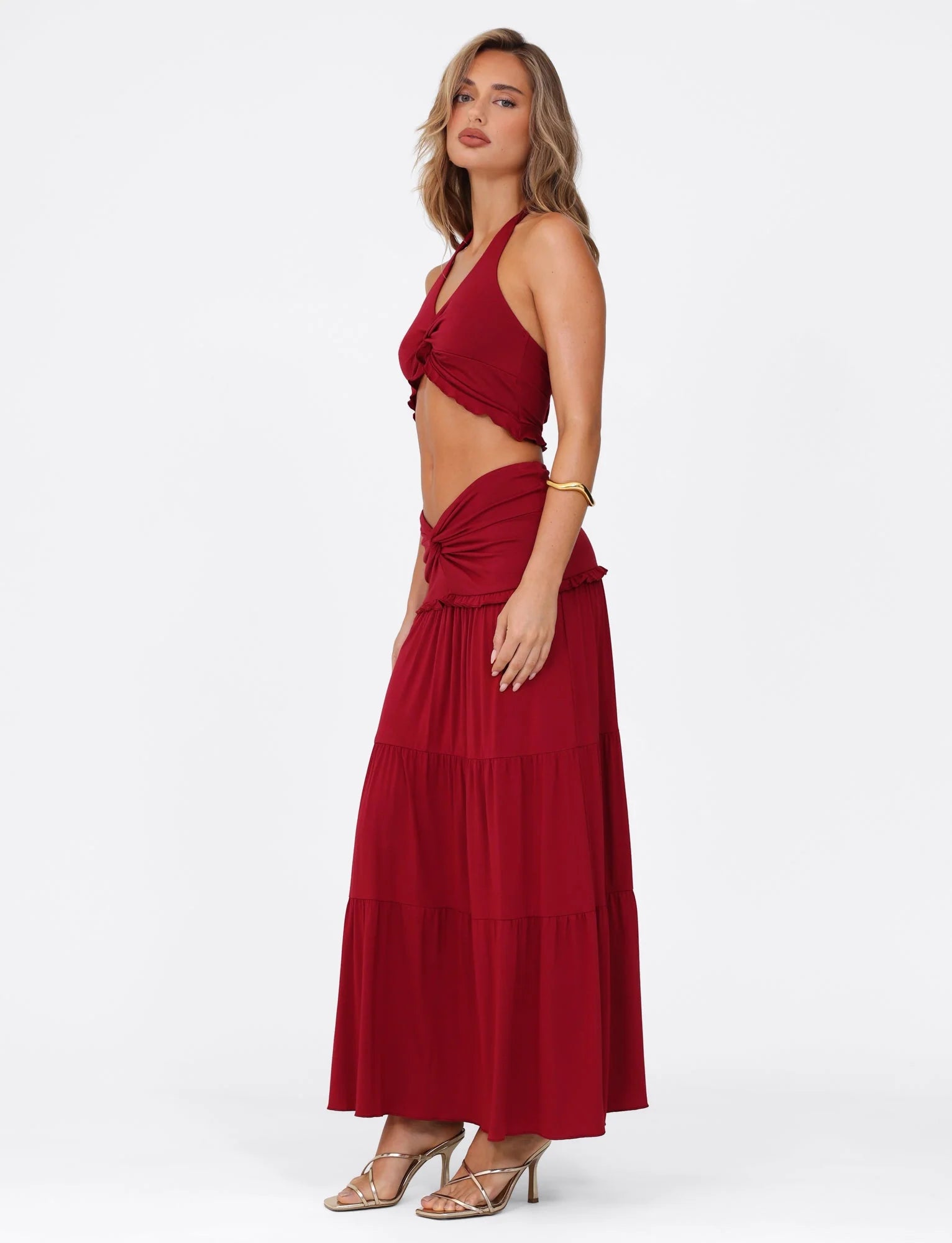Katina Halter Set - Red