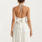 Tamara Halter Dress - Off White