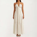 Tamara Halter Dress - Off White