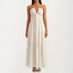 Tamara Halter Dress - Off White