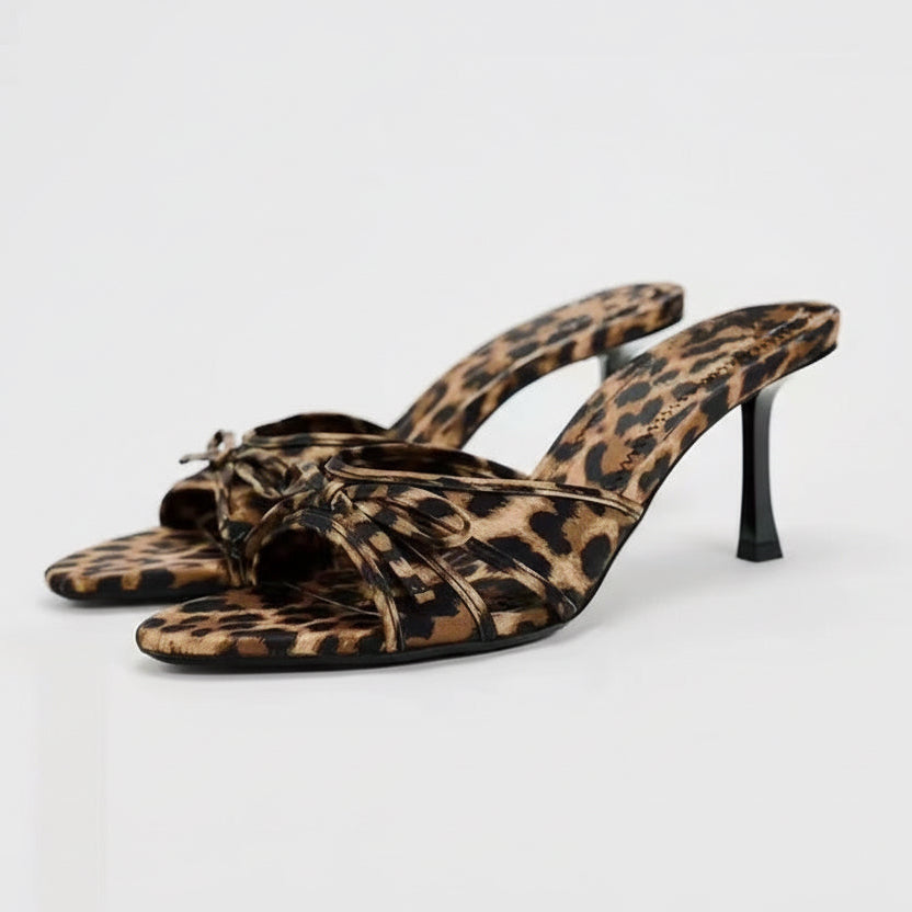2024 Women Summer New Luxury Brand High Heel Sandals Versatile Simple Slim Heel Sandals Slippers