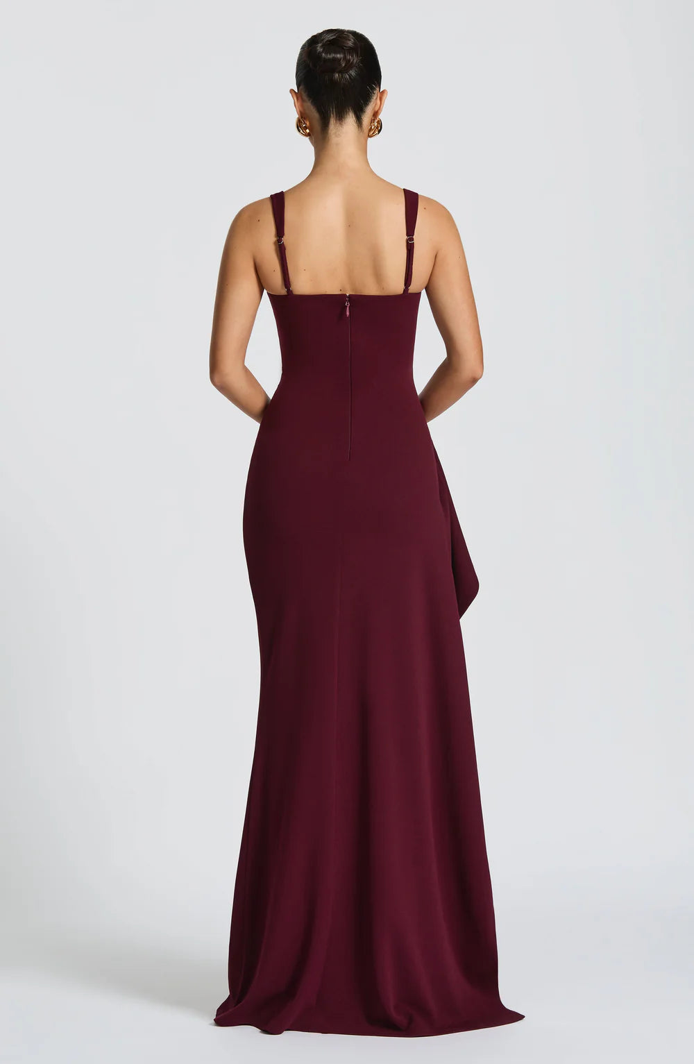 Elisabeth Maxi Dress - Burgundy